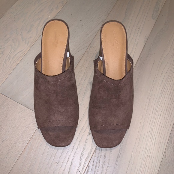 Brown Mule Sandals - Picture 2 of 5